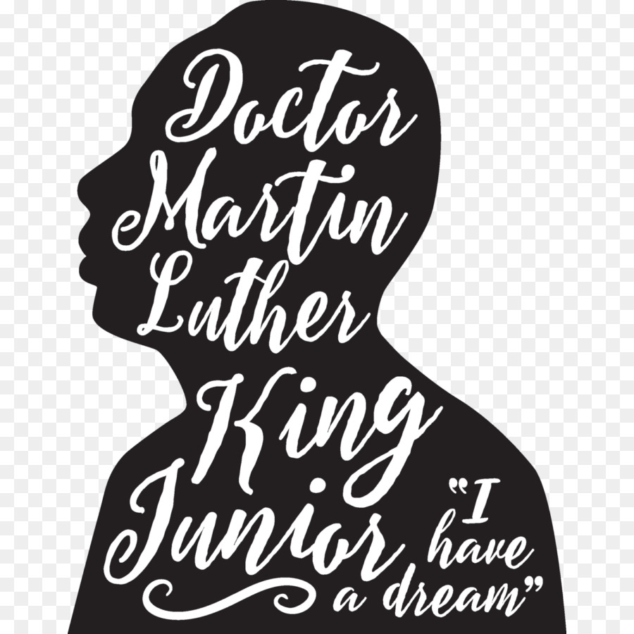 Martin Luther King Jr Background Clipart Text Font Design