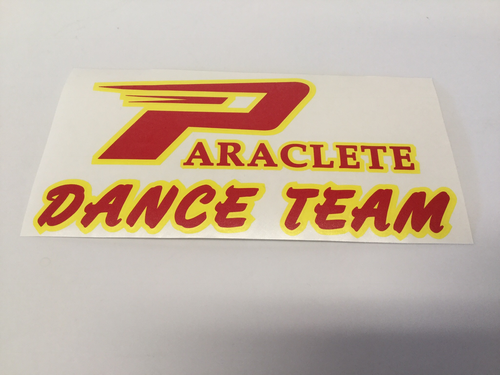 Paraclete Dance Team Sticker Spirits Store
