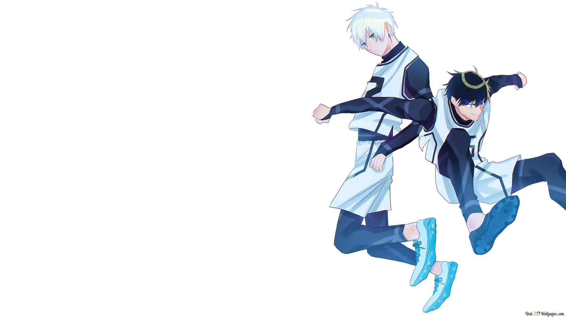 Yoichi Isagi And Seishirou Nagi From Blue Lock 4k Wallpaper