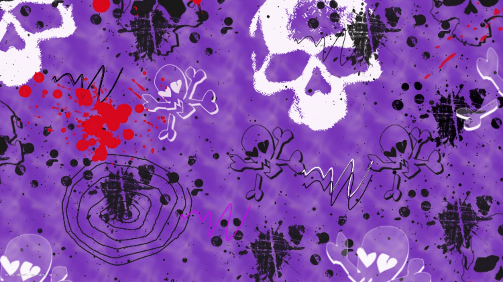 Purple Halloween Wallpaper Top