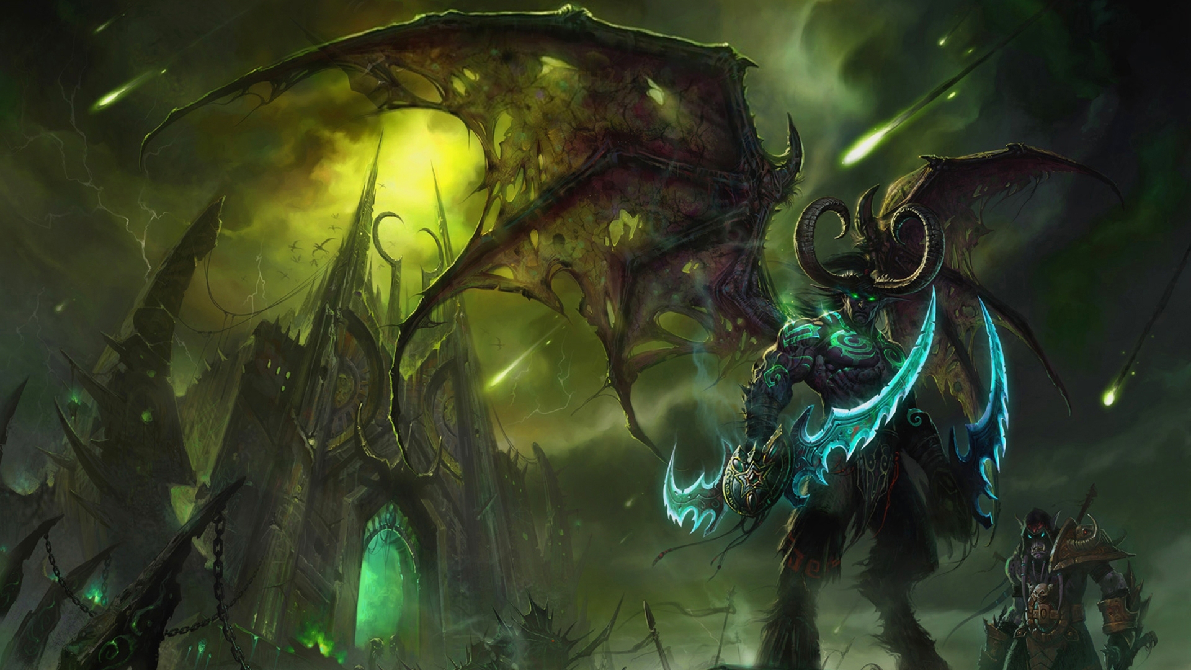 Illidan Stormrage Lord Of Outland Black Temple World Warcraft