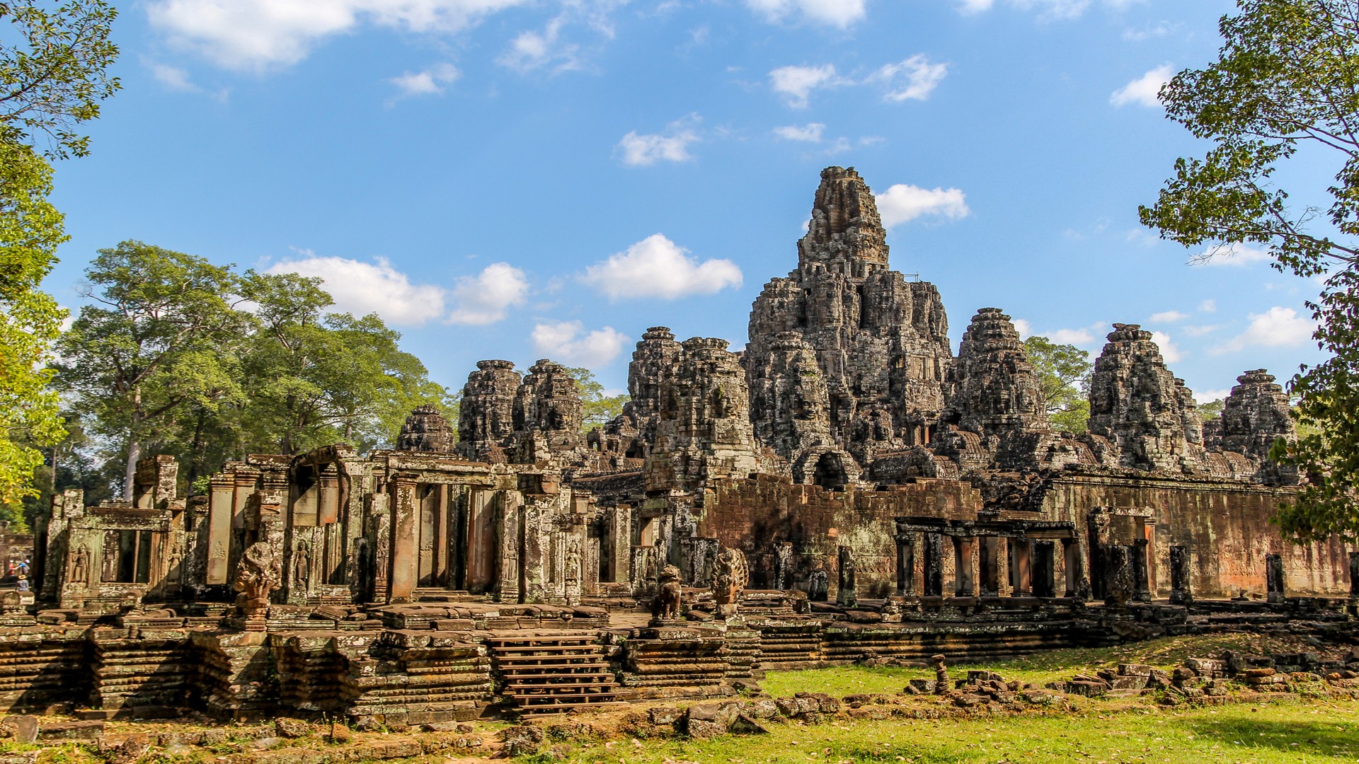 Temple In Siem Reap Cambodia Asia HD Wallpaper Famous