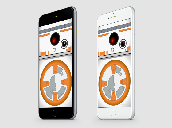 Wallpaper Star Wars Bb Para iPhone E iPad Geekwalks
