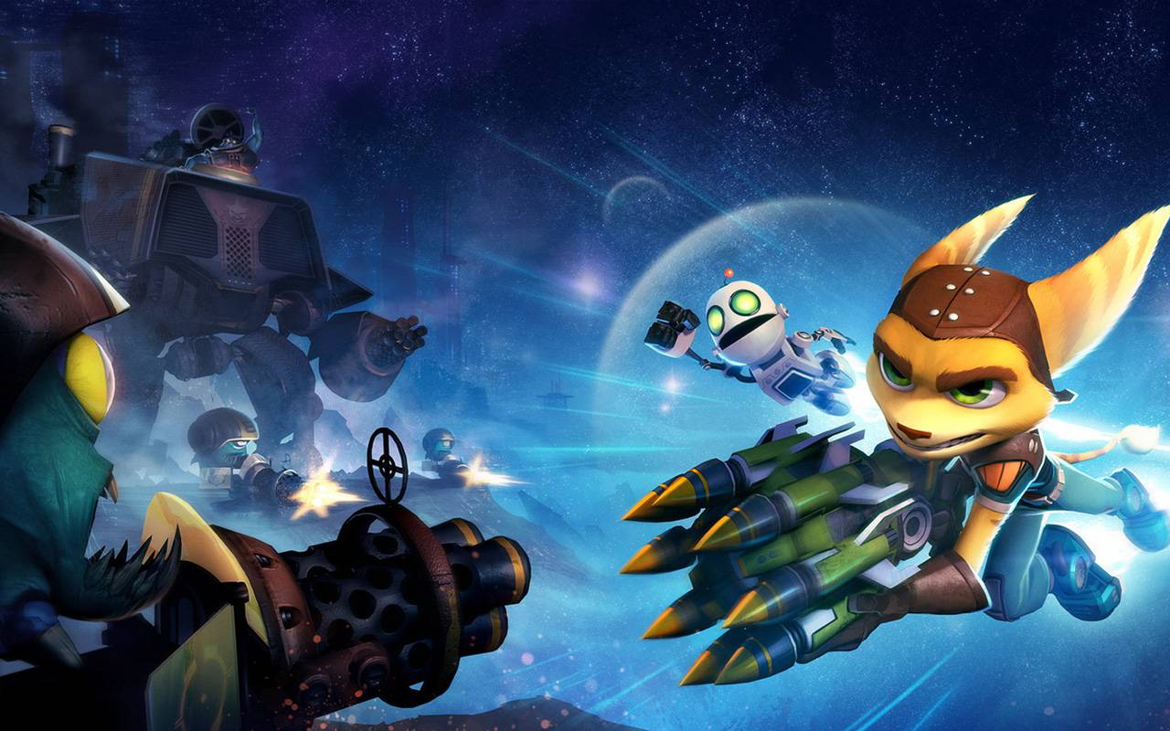 Ratchet And Clank Full Frontal Assault Q Force Wallpaper In HD