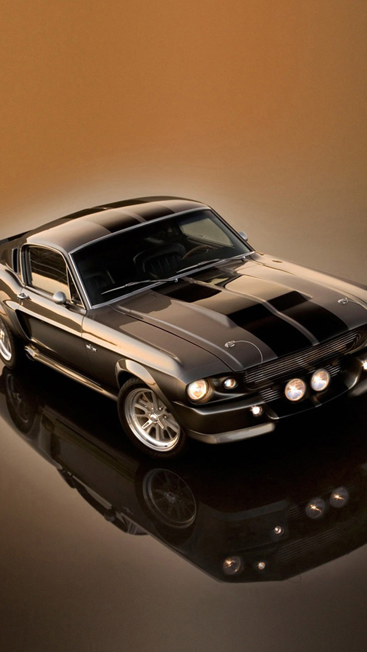 Ford Mustang Shelby Gt500 Eleanor iPhone Wallpaper