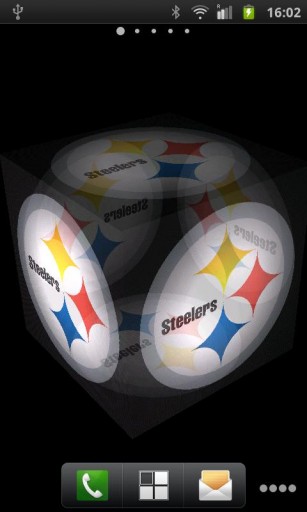 Steelers Logo Live Wall F