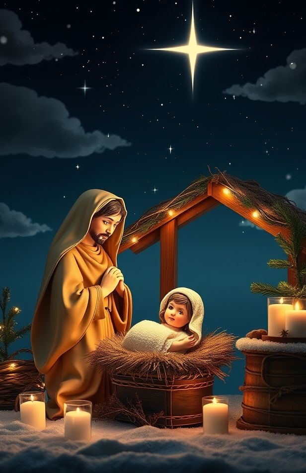 Christmas Nativity Wallpaper