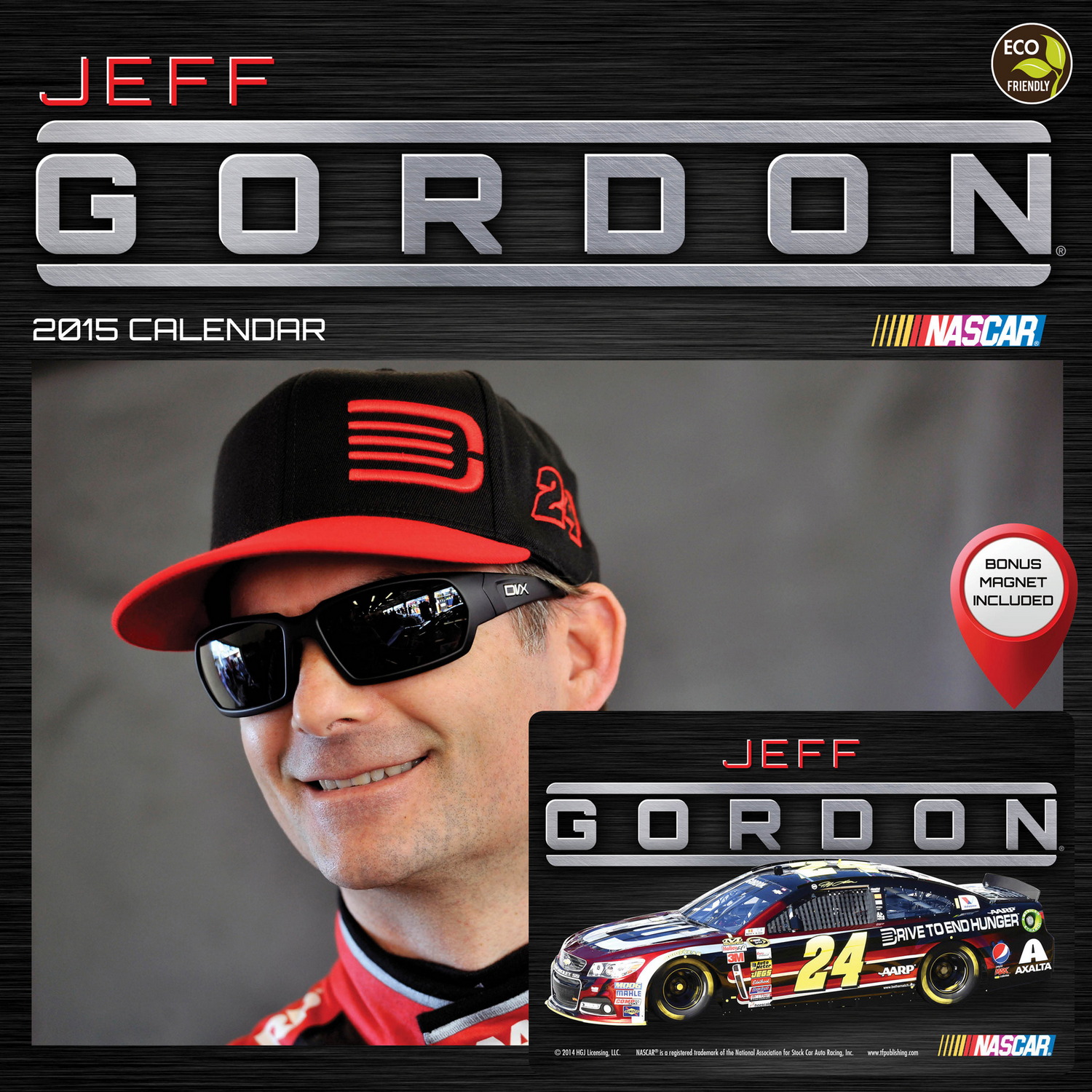 Jeff Gordon Home Jeff gordon wall calendar 2015