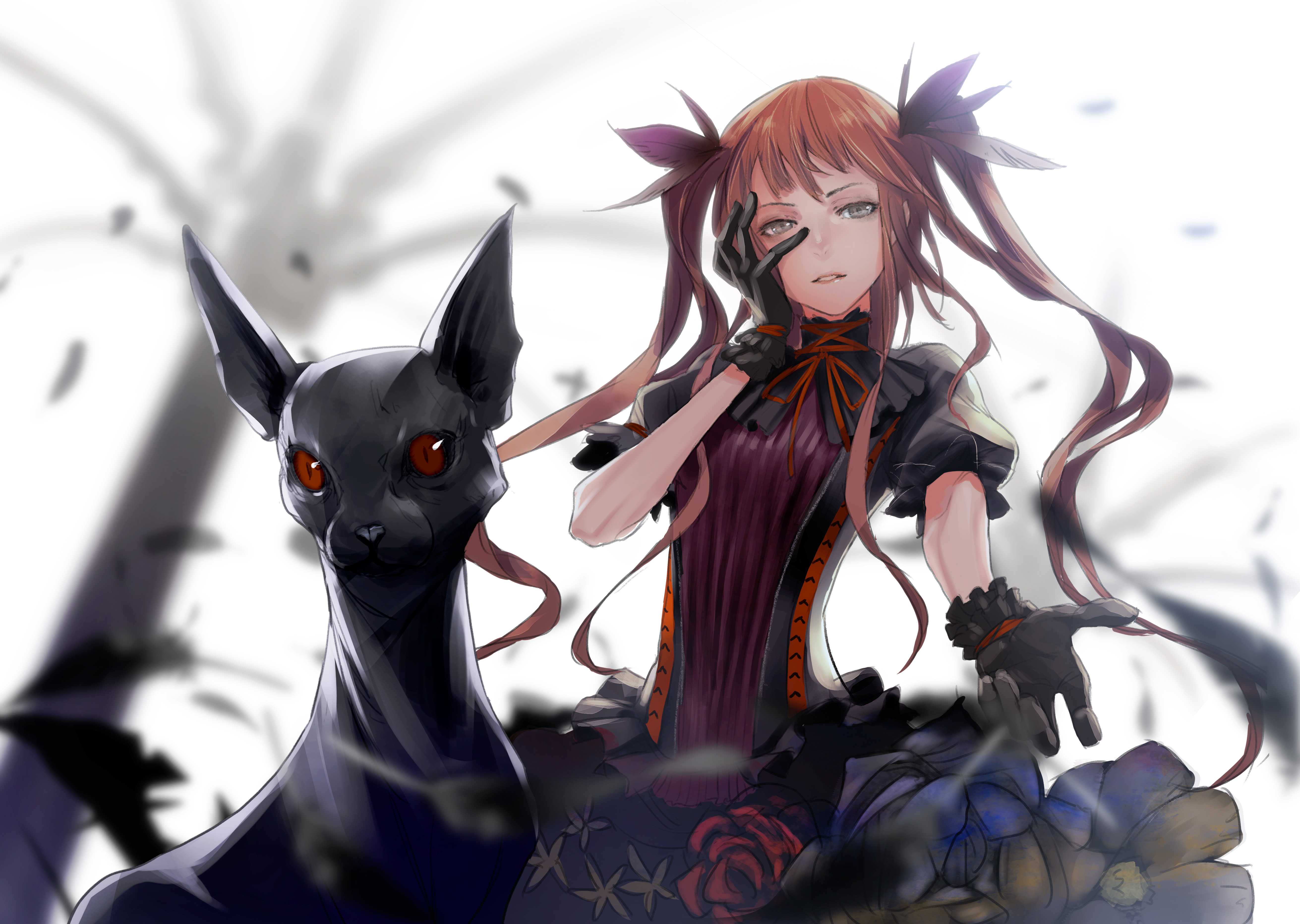 Anime Girl HD Wallpaper Background Image