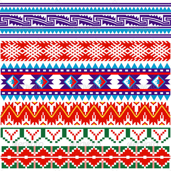 Native American Design Wallpaper Patterns