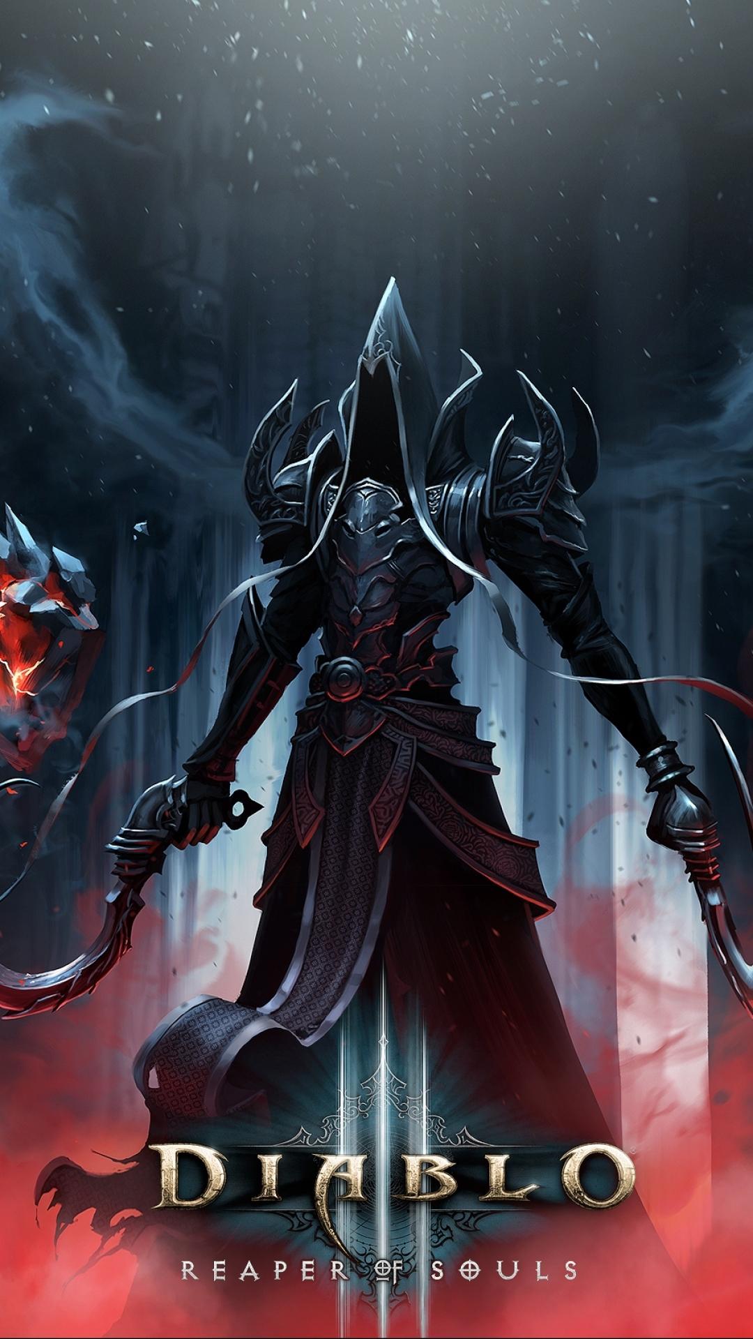 Diablo III Reaper Of Souls Phone Wallpaper by Bryan Marvin P