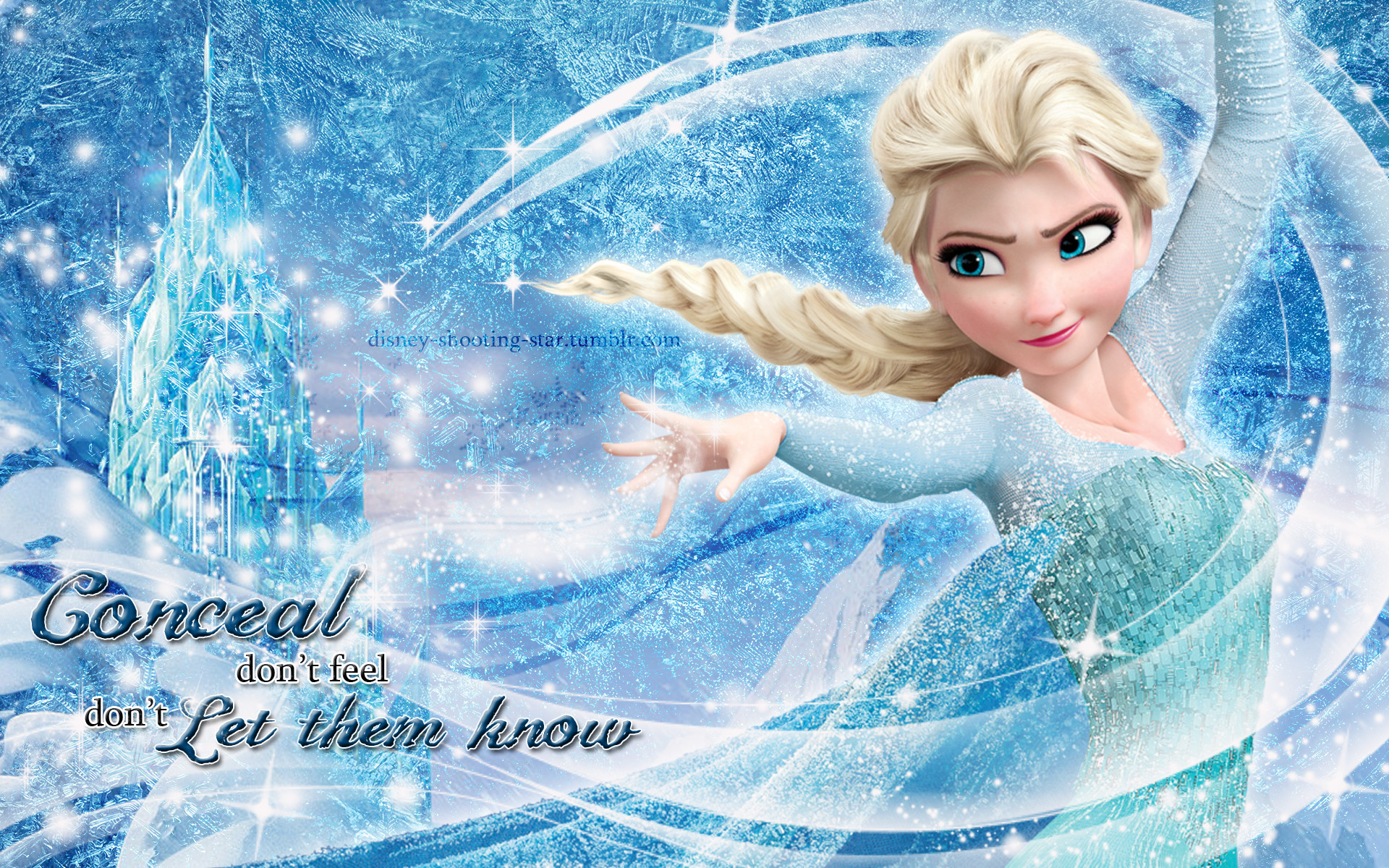 Wallpaper Frozen Elsa