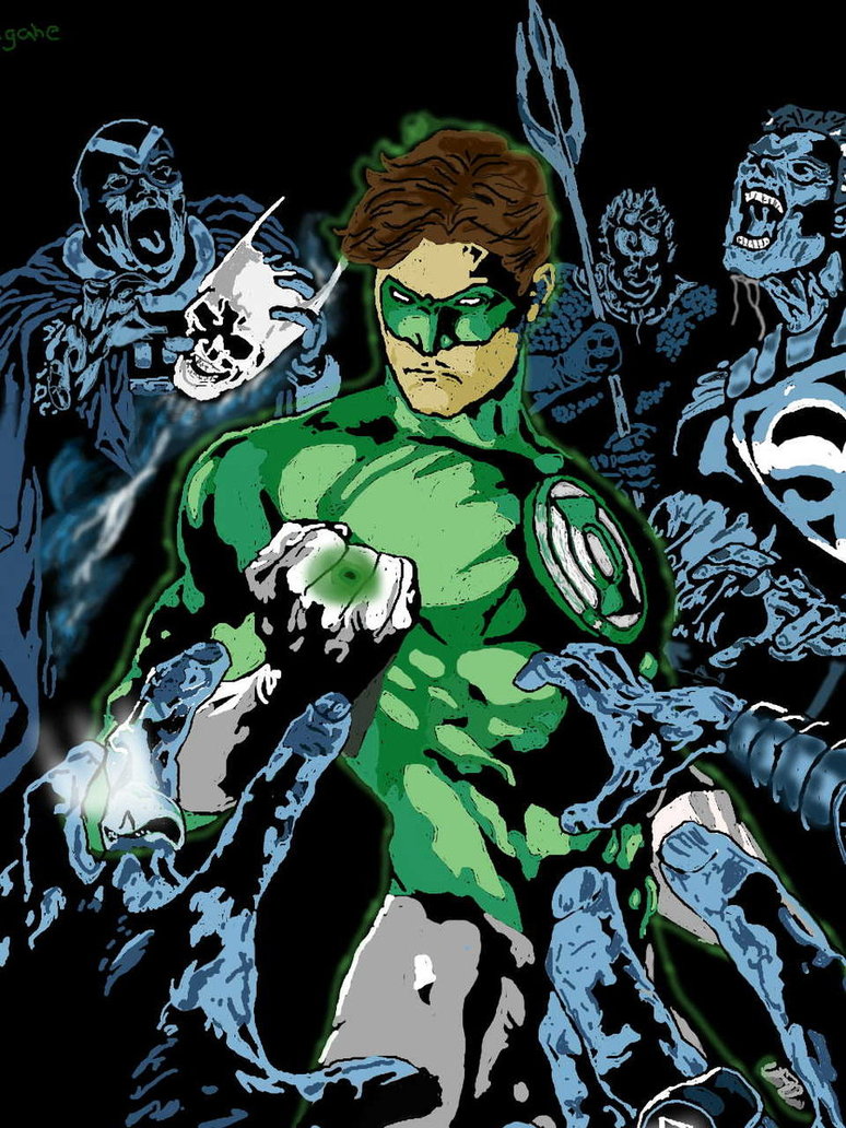 Green Lantern Blackest Night Wallpaper