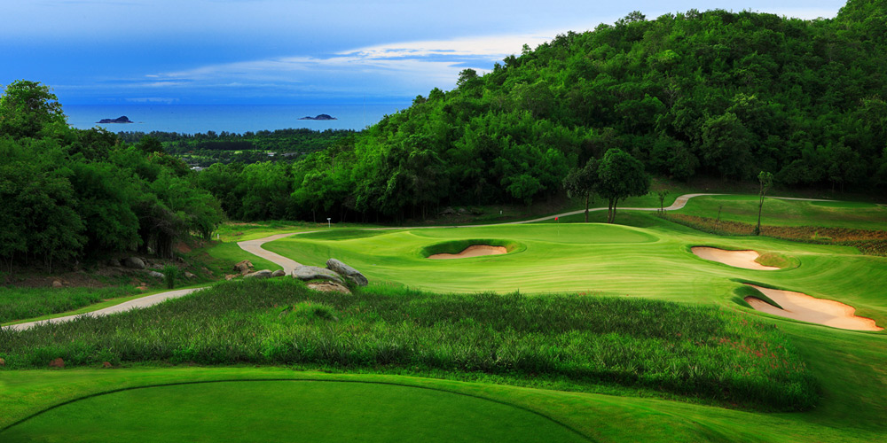 Beautiful Golf Holes Courses In Hua Hin Area