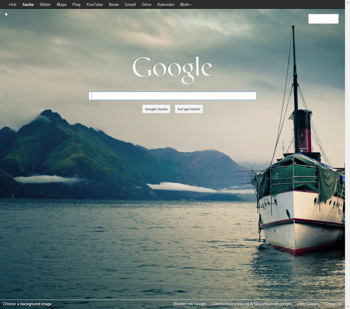Google Chrome Bing Background Wallpaper On Home Extension