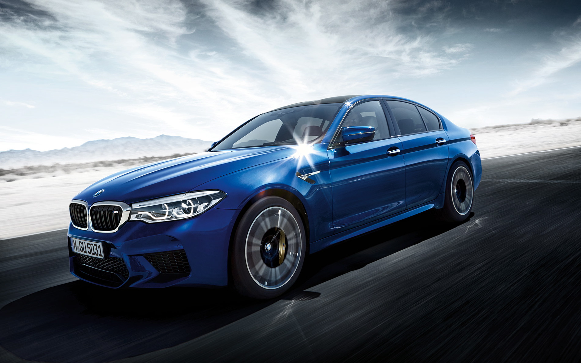 Wallpaper Of The New Bmw F90 M5