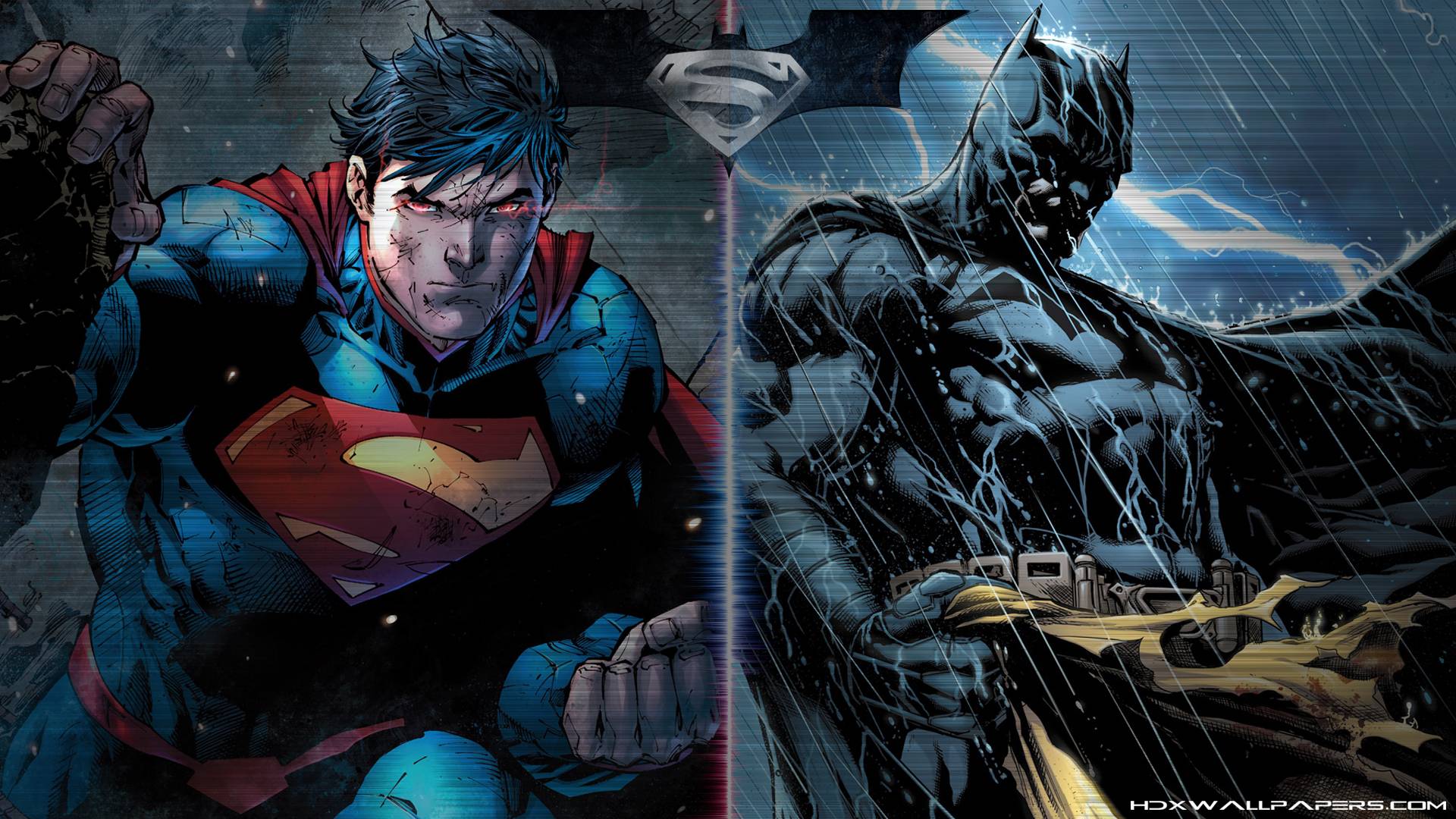 Superman And Batman Wallpaper
