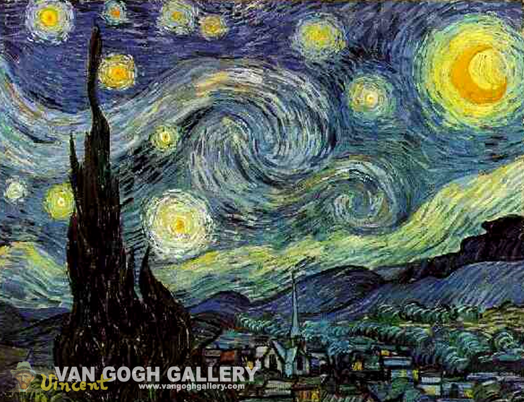 Van Gogh Starry Night Desktop Wallpaper Gallery