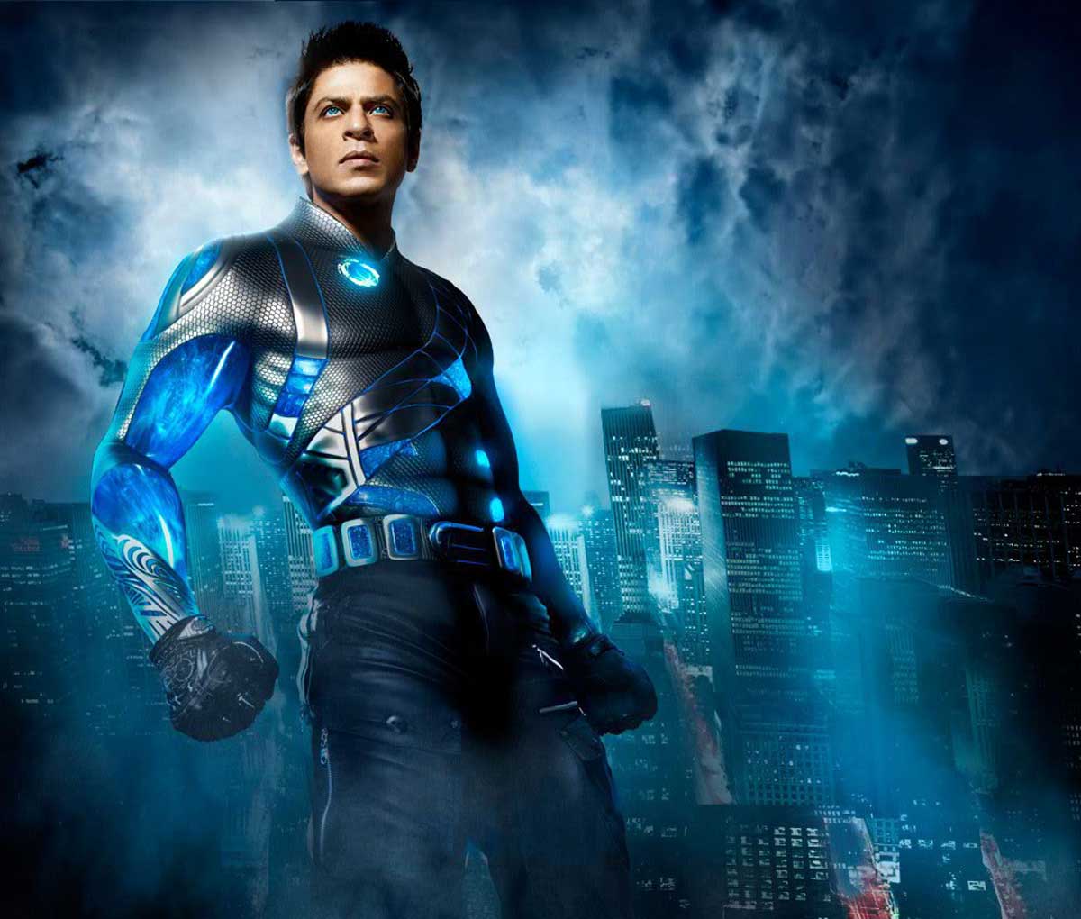 Super Hero Shahrukh Khan In Ra One Movie HD Desktop Wallpaper Jpg