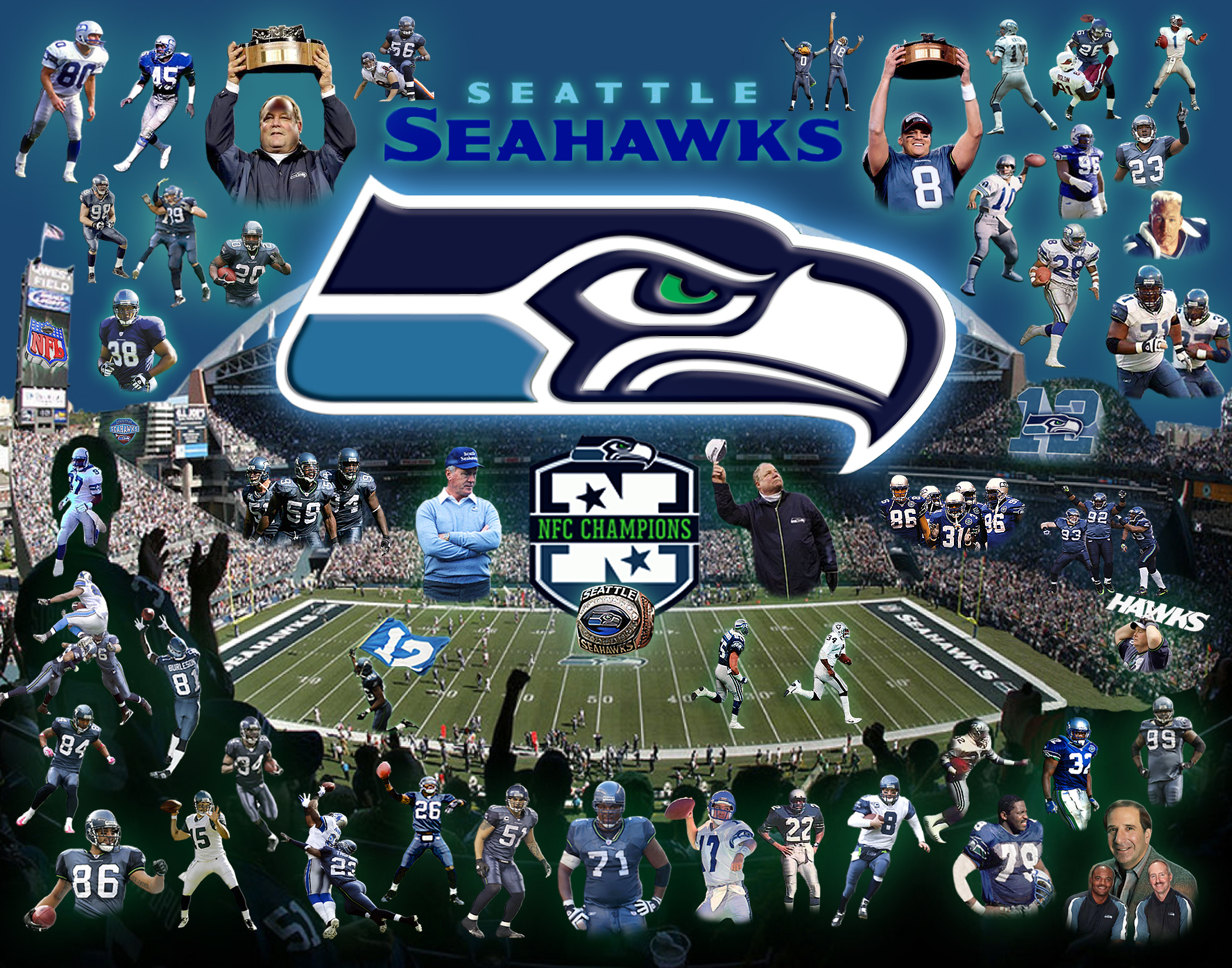 Seattle Seahawks Stadium Wallpaper For Htc Rhyme
