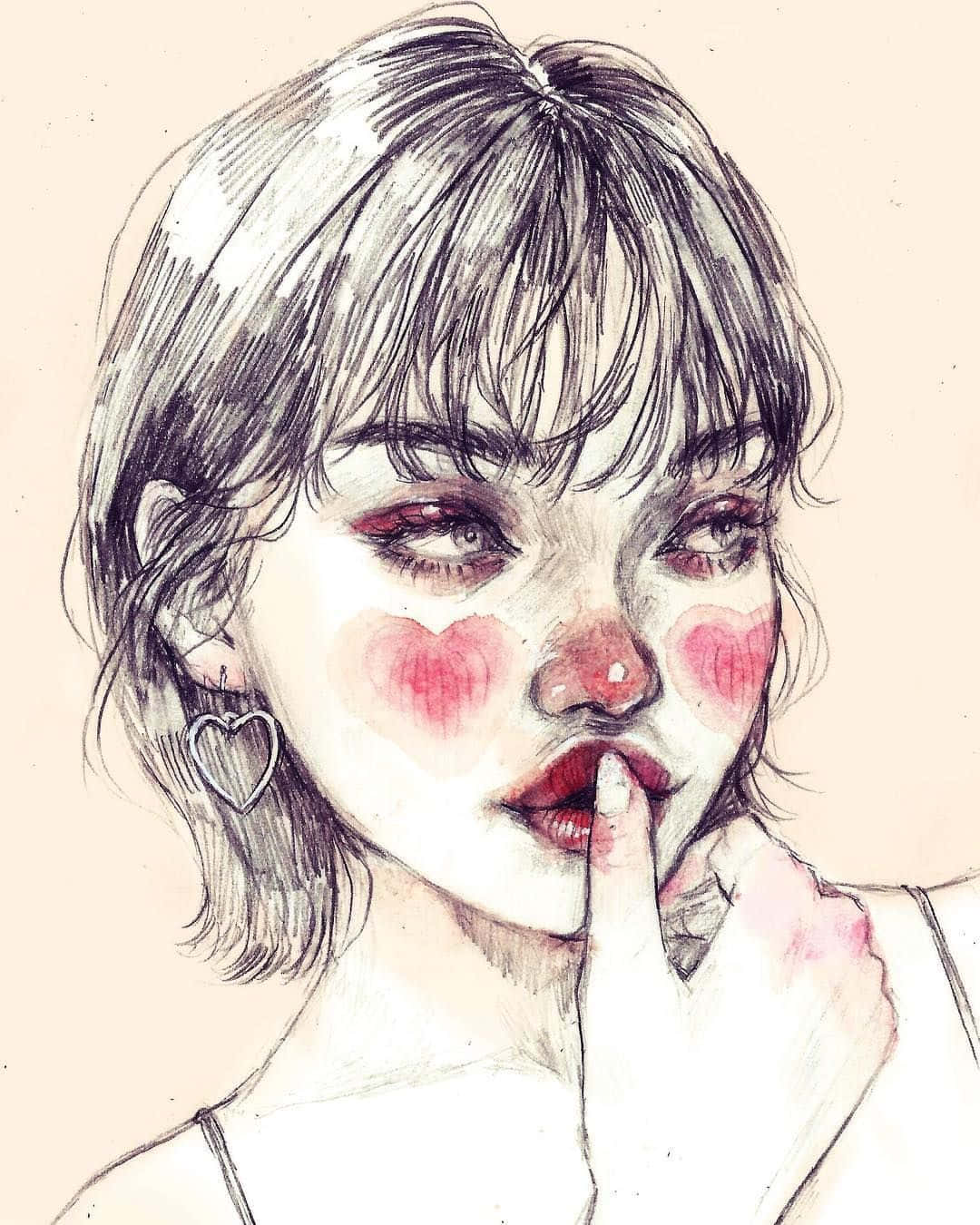 Aesthetic Drawings Picture Wallpaper