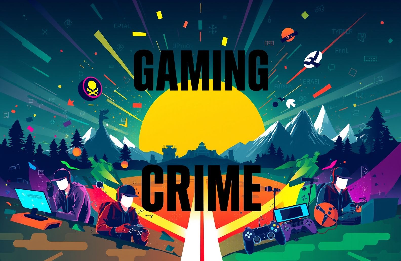 Gaming Is Not A Crime Wallpaper