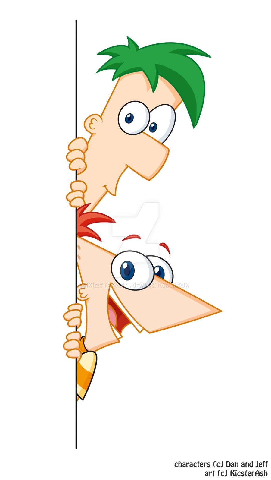 Phineas And Ferb By Kicsterash