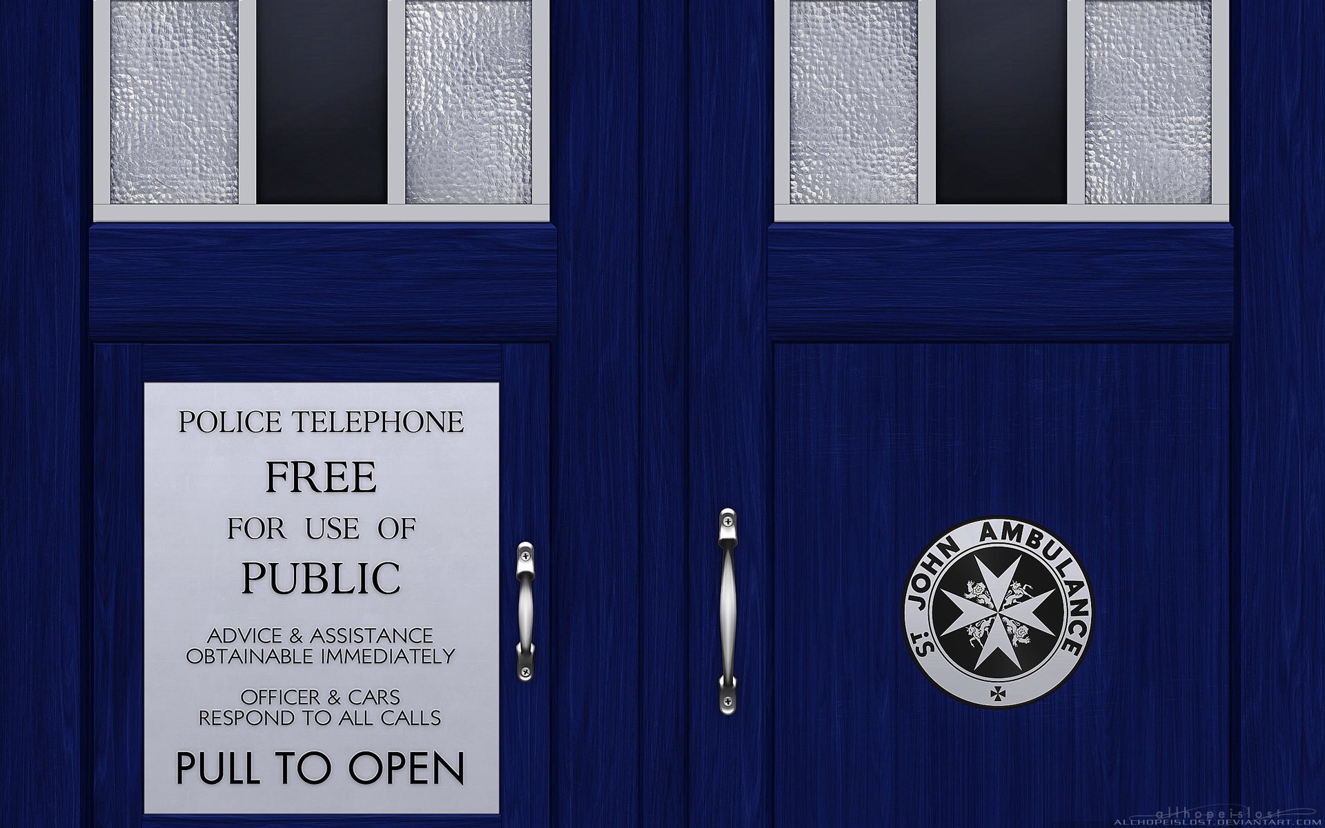 Tardis Doctor Who Wallpaper Background