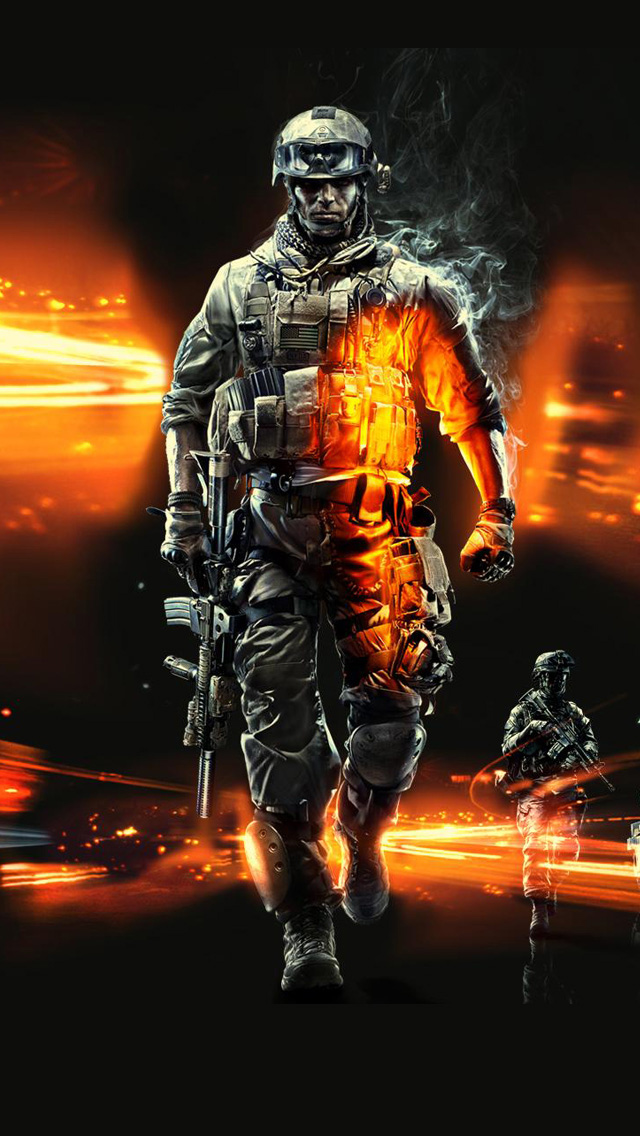 iPhone 5 wallpapers HD   Cool Battlefield 3 Backgrounds