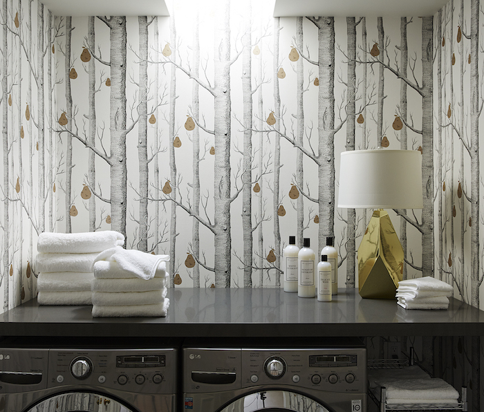 Best Wallpaper For Your Laundry Room Sohautestyle