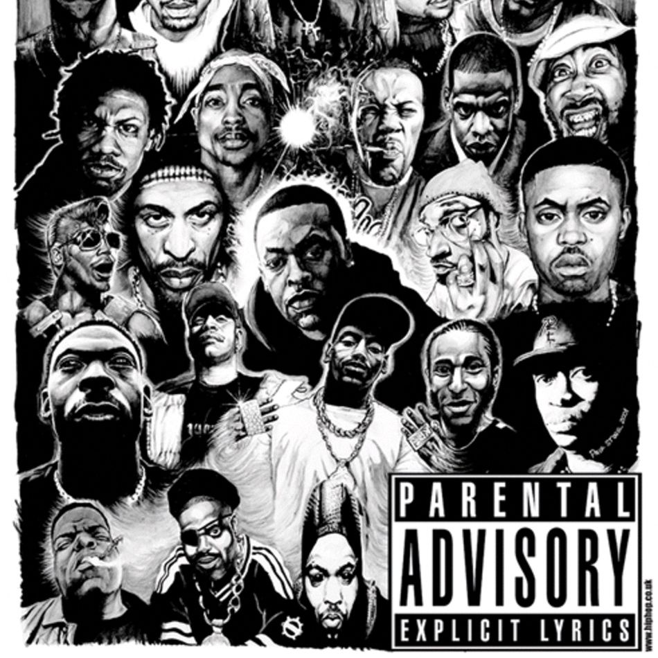 Old School Rap Hip Hop Poster Aesthetic