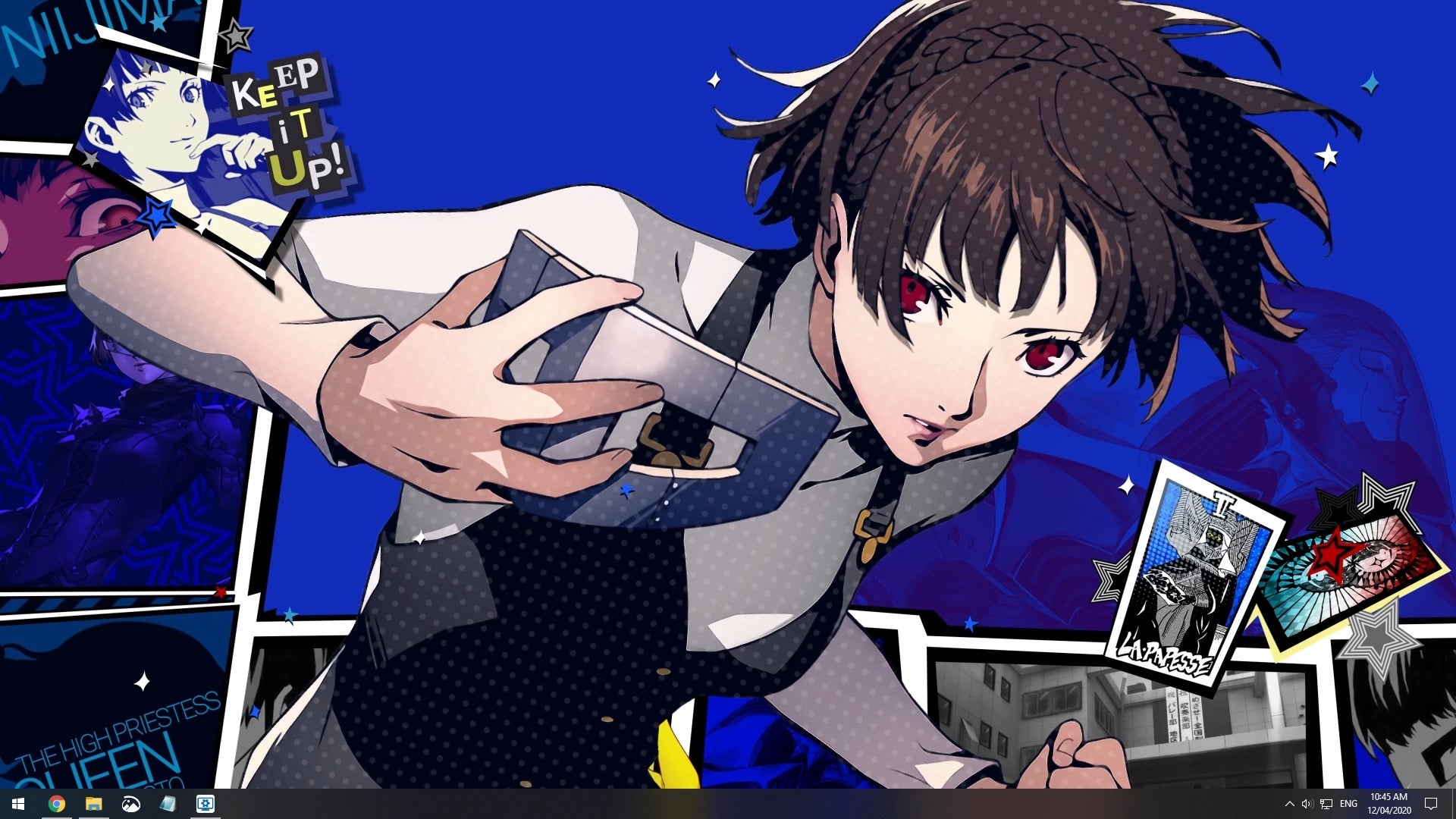 I Tried Recreating And Animating The P5r Makoto Ps4 Theme For