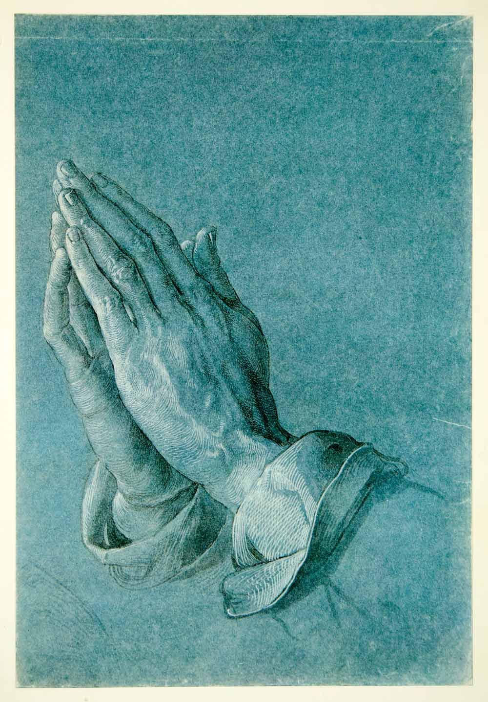 Firsttimeuser Hands Joined In Prayer By Albrecht D Rer Print
