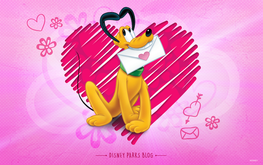 Celebrate Valentine S Day With Pluto Disney Parks