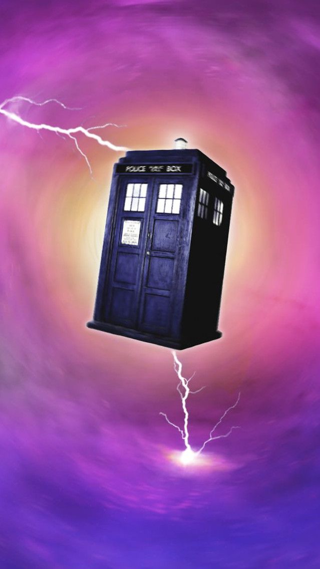Doctor Who iPhone Wallpaper Wibbly Wobbly Timey Wimey