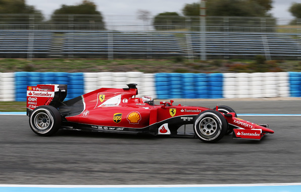 Wallpaper F1 Ferrari Sf15t Formula1 Tests Kimi Raikkonen