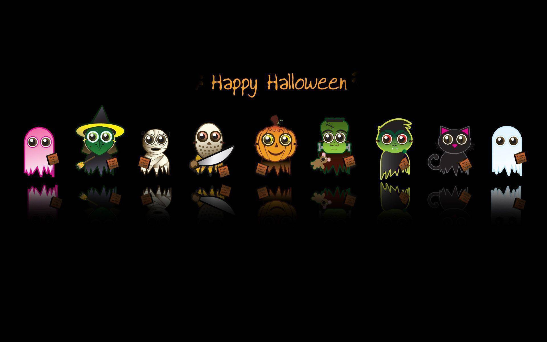 Download Cool Funny Halloween Character Desktop Wallpaper