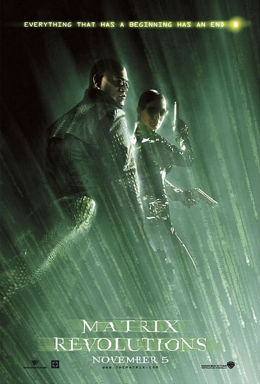 The Matrix Image Revolutions Poster HD Wallpaper And