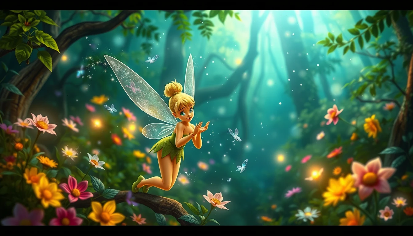 🔥 Download Tinkerbell Wallpaper HD by @pwatkins on WallpaperSafari