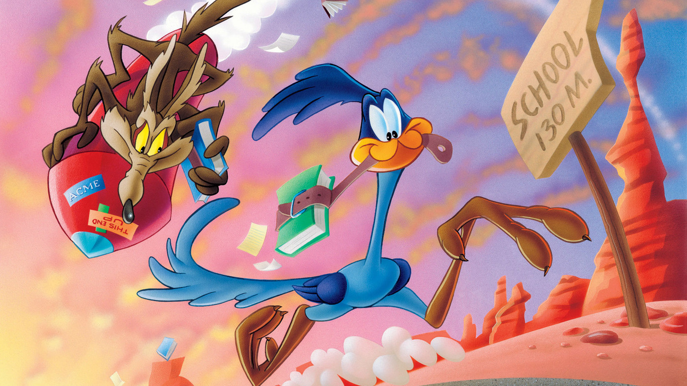 Wile E Coyote And Road Runner Wallpaper