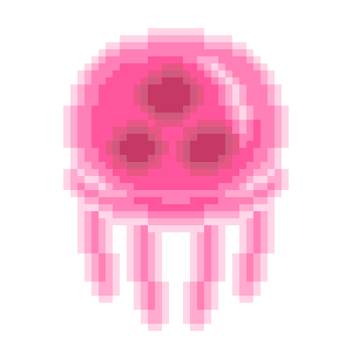 Pin Cute Jellyfish Kawaii Pink Animated Gif On