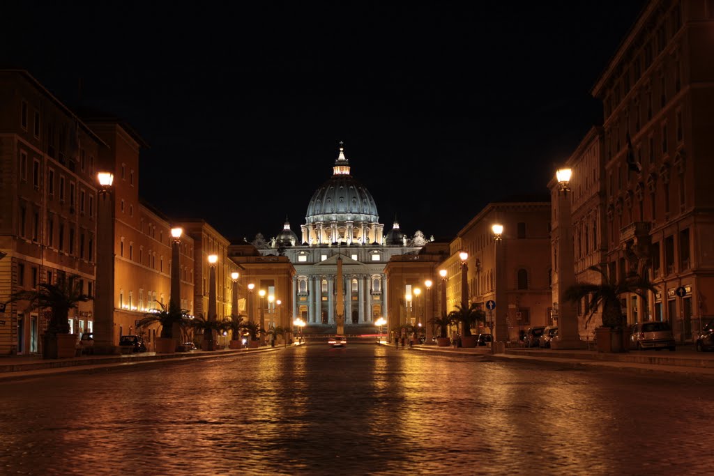 Vatican City At Night HD Walls Find Wallpaper