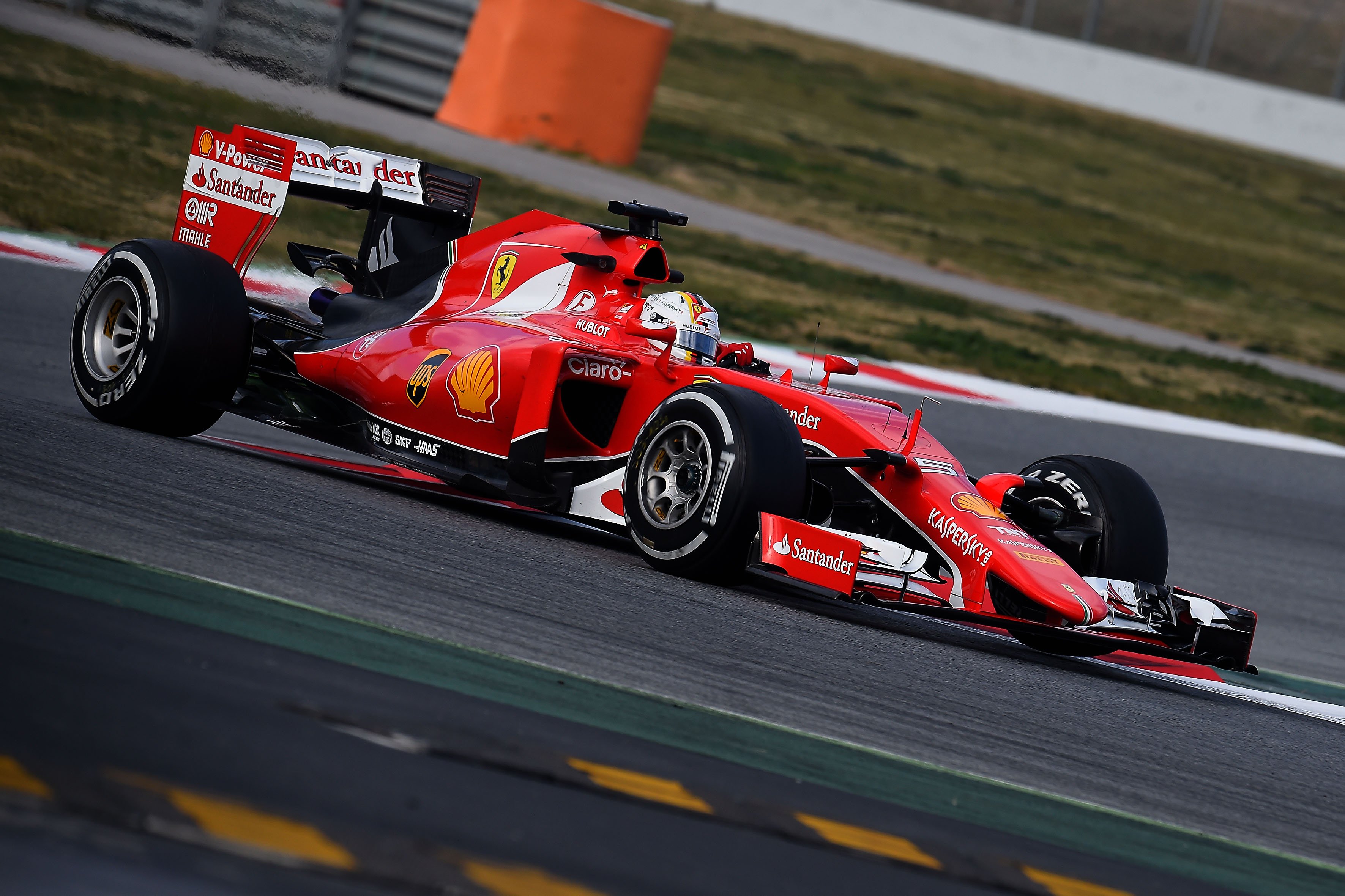 2015 Ferrari Formula one scuderia SF15 T wallpaper background