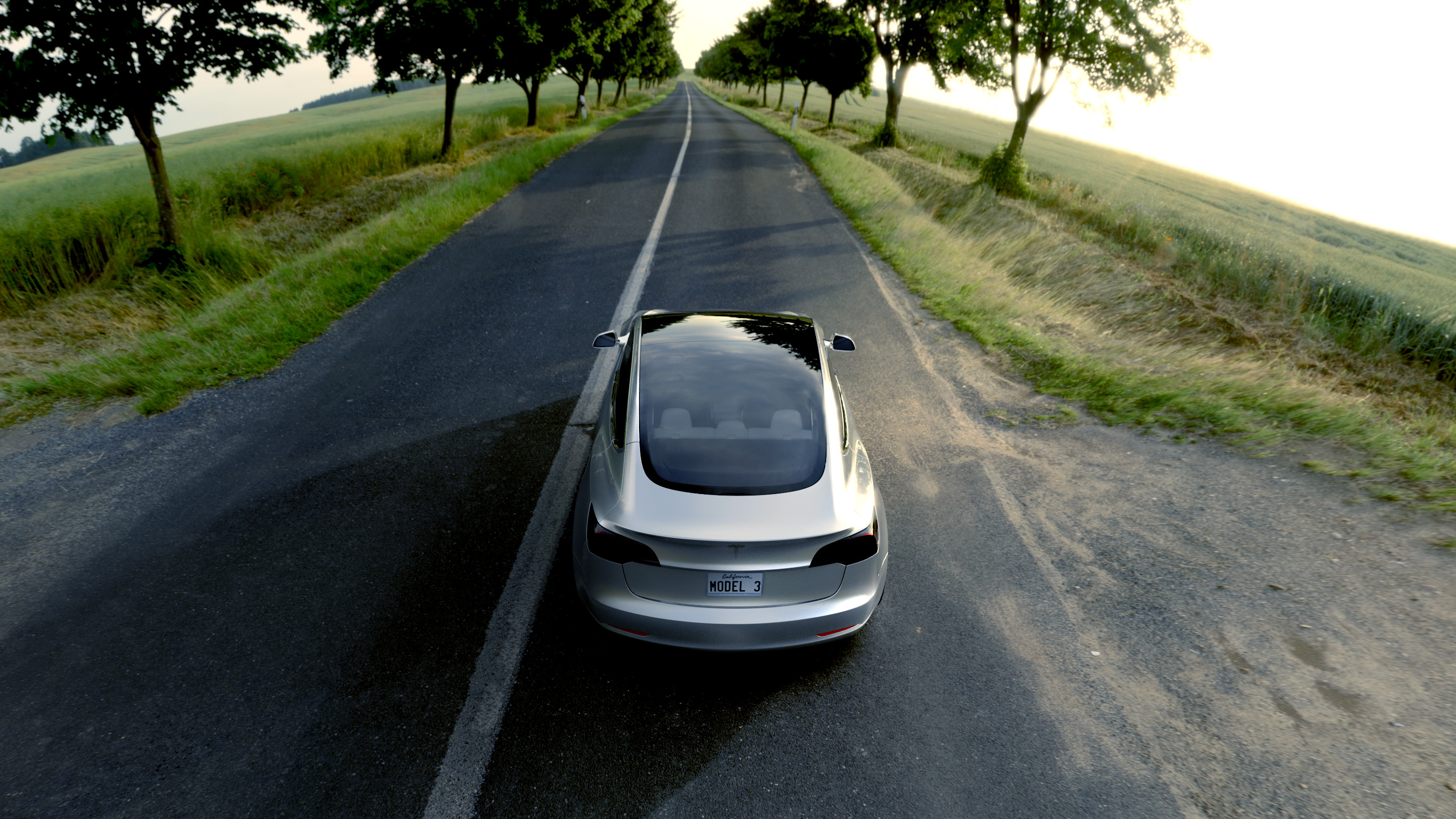 Tesla Model Wallpaper