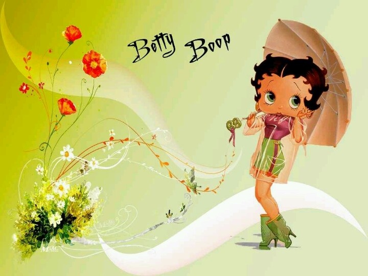 Spring Shower Wallpaper Betty Boop Pinterest