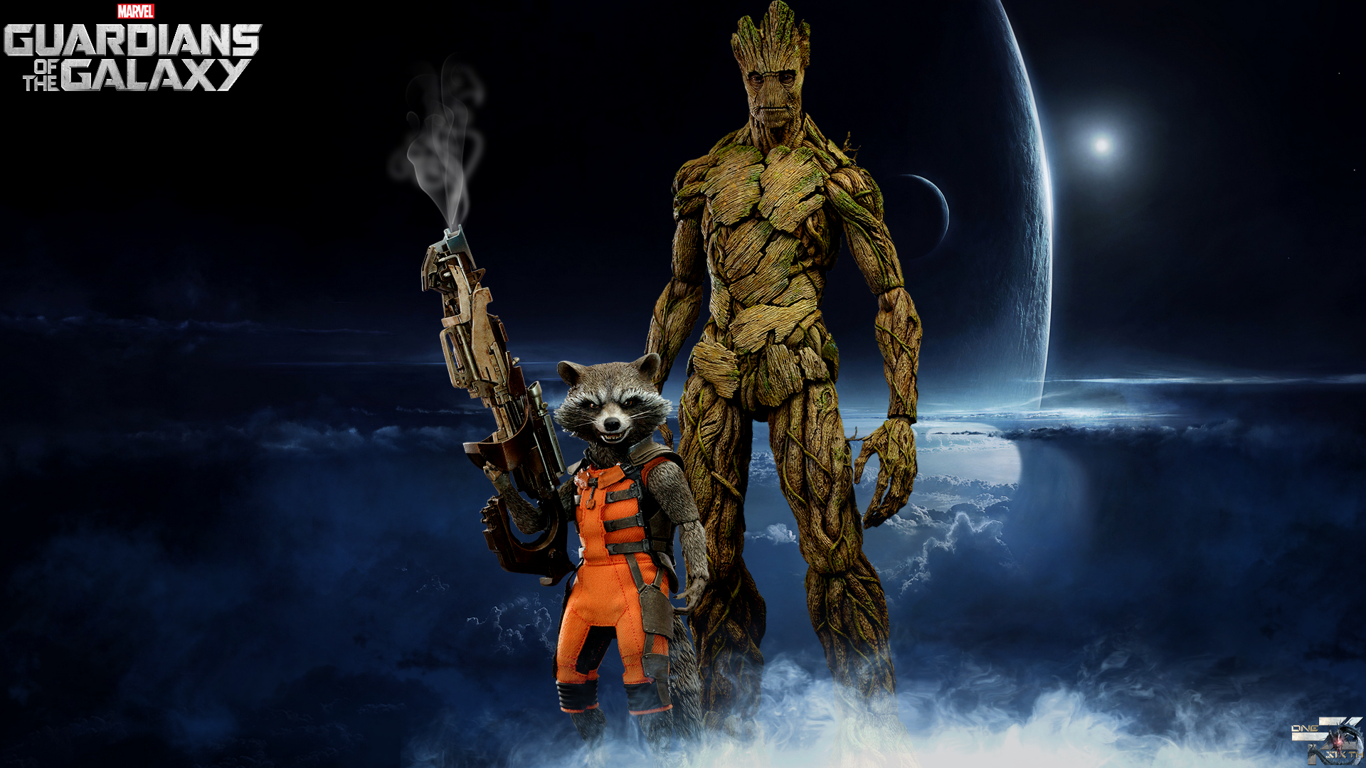 Guardians Of The Galaxy Hot Toys Full HD Wallpaper