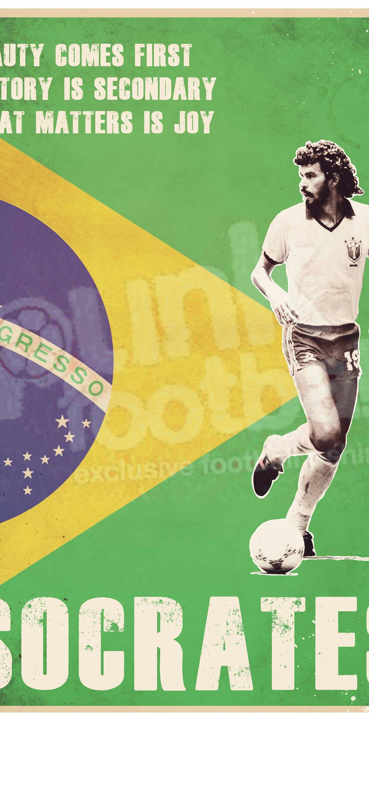 Brazil National Football Team iPhone Wallpaper