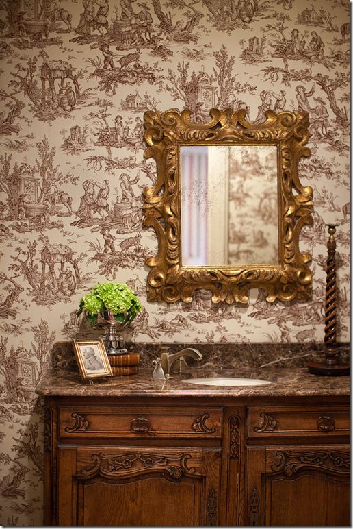 Toile Amy Howard French Country Wallpaper