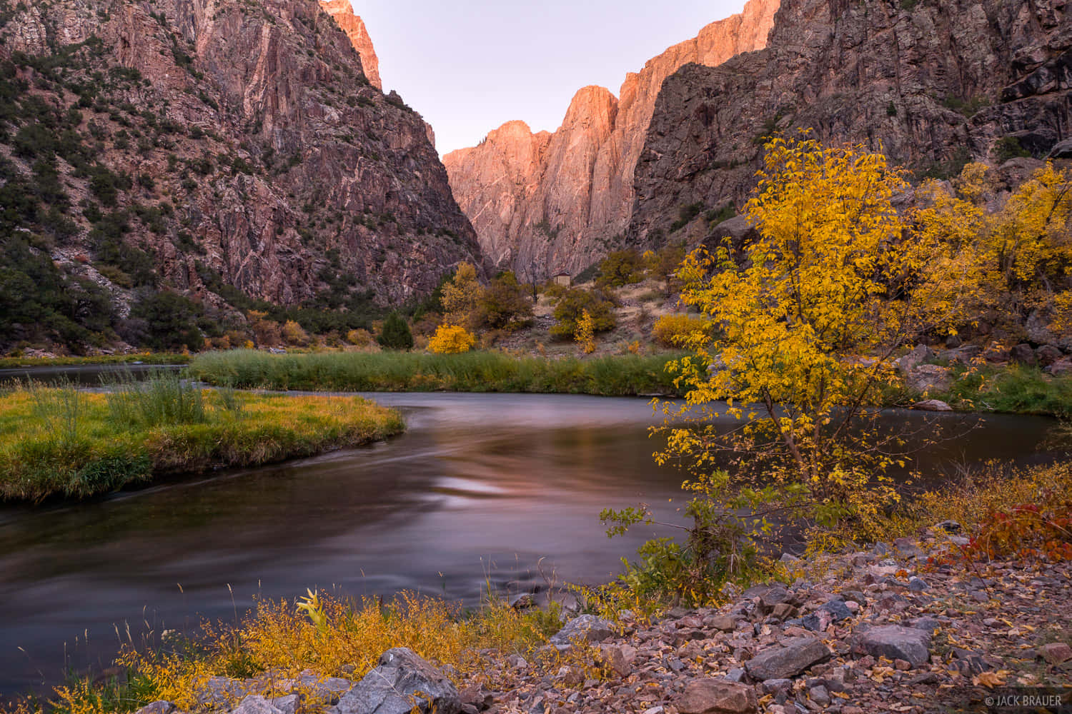 Mesmerizing Of Black Canyon Colorado Wallpaper