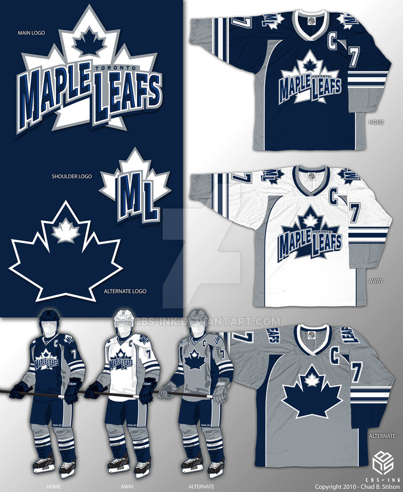 Toronto Maple Leafs Concept By Cbs Ink